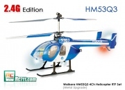 Walkera 53Q3 Metal Edition 4ch RTF Kit w/ LED lights (for beginner) NEW 2.4G!