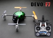 Walkera Devention Micro UFO QR Ladybird V2 w/ TX5805 Camera & 5.8G 7ch Devo F7 Tx RTF Combo