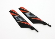 Main Blade Set for WLToys V911 4ch Micro Helicopter (Black/Orange)