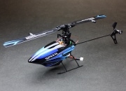 WLToys V922 6ch Flybarless 3D Helicopter RTF Combo (Blue)