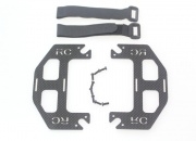3DPro Dual Battery Mount CF Set for DJI Phantom
