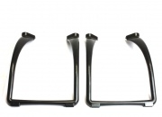 3DPro Long & Wide Landing Skid Set (Black) for DJI Phantom2