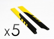 Glass Fibre Main Blades for T-Rex 450 (Any Mix Color) 5 Pairs Bulk Discount!!