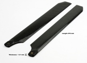 3DPro Carbon Fiber 275 PRO Main Blade for Esky HBK 2/3/4