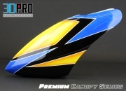 3DPro PREIMUM Painted Glossy Fiberglass Canopy 04 for T-Rex 550E