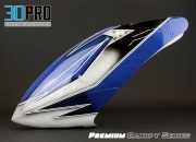 3DPro PREIMUM Painted Glossy Fiberglass Canopy 12 for T-Rex 700E