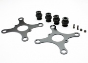 3DPro GoPro Camera Mount Stabilizer (Jello Killer) GlassFibre Base Set