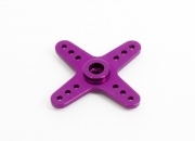 3DPro Metal Servo Arm 01 (Cross, Purple)