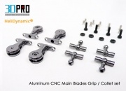 3DPro HeliDynamic® Metal Main Blades Grip Set Upgrade for Lamas