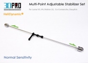 3DPro HeliDynamic® Multi-Point Adjustable Stabilizer Set for Lamas