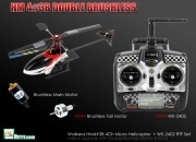 Walkera 4#3B DOUBLE BRUSHLESS Metal Edition 4ch Micro Heli RTF with WK-2402 Transmitter 2.4G
