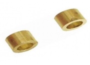 0597-1 m3 x 4.75 x .126" Brass Spacer