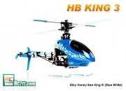 ESky Honey Bee King 3 (Blue-White) 3D Barebone Kit