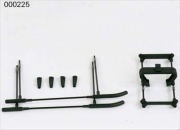 Battery Hanger & Skid set