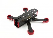 DALRC XR215 Carbon Fiber FPV Racing Frame Kit with Built in PDB OSD Buzzer 12V/5V BEC LED Light