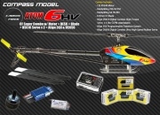 Compass Atom 6HV FlybarLess 3D Super Combo w/ALIGN 3GX System+DS615x3&DS655+Motor+BEC/ESC