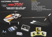 Compass Atom 7HV FBL V2 ULTIMATE Super Combo Kit w/FBL System+Align DS615&DS655 servos+Motor+BEC/ESC