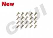 Mechine Screws(M1.4x4)x20pcs 3 pack