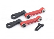 ALZRC - Devil 380 FAST Metal Radius Arm Set - Red