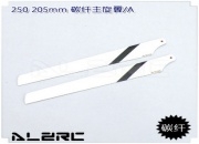 205D Carbon Fiber Blades for ALZ/T-Rex 250