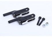 ALZRC 450PRO Metal Main Rotor Holder (Black) for Devil 450 Pro
