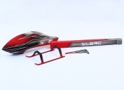 ALZRC Devil 480 FAST Fiberglass Fuselage Set - D (Matt Red)