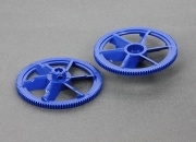 Auto-rotation Tail Drive Gear 106T/Blue for ALZ/T-Rex 450