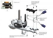 SAB Carbon Fiber Tail Boom Lock - Goblin 630/700/770
