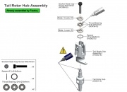 SAB Tail rotor hub - Goblin 630/700/770