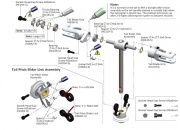 SAB Steel Tail Spidle Shaft - Goblin 500/570