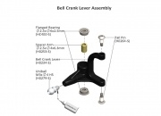 SAB Plastic Bell Crank Leveler - Goblin 500/570