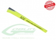 SAB Glass Fiber Tail Boom Yellow - Goblin 500