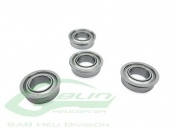 SAB ABEC-5 FLANGED BEARING Ø5 X Ø13 X 4 - Goblin 500/570