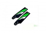 SAB 0454G Green/White/Black 95mm Tail Blade (New Design)