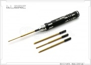 ALZRC Golden Edition 4IN1 Steel Hexangular Screw Driver Set (4pcs, High-speed Stainless Steel)