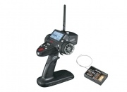 Futaba 4PKSuper 2.4G 4ch Transmiiter & R614FS 2.4GHz FASST Receiver Combo