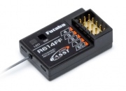 Futaba R614FF 2.4Ghz FASST 4-Channel Receiver