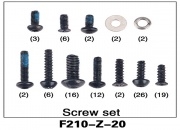 Walkera F210 Screw Set