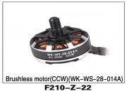 Walkera F210 Brushless Motor (CCW)(WK-WS-28-014A) F210-Z-22