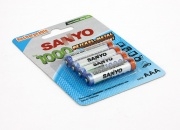 Sanyo Ni-MH 1000mAh AAA Rechargeable Batteries Pack