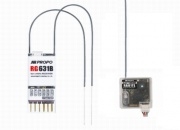 JR RG631B 2.4Ghz 6ch DMSS Receiver + Satellite