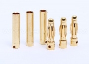 ALZRC - Gold-plated banana plugs - 4.0mm