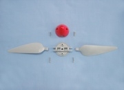 D36 / 10 x 6 Folding Propeller Set (Red)