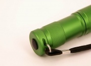 LED Flashlight / Torch (9 Bulbs, Long Lasting) Green Colour