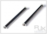 RJX Spindle (8mm) For Trex 600 /  50 class nitro helicopters