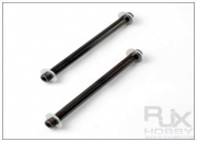 RJX Spindle (8mm) x2 for Trex 700 / 90 class nitro helicopters