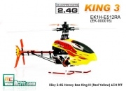 2.4G ESky Honey Bee King 3 (Red-Yellow) 6ch RTF Kit