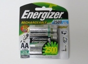 Energizer Ni-MH 2500mAh AA Rechargable Batteries Pack