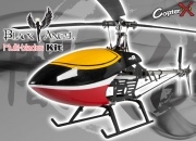 CopterX CX450BAMB3 Black Angel Three-blades Helicopter Kit