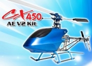 CopterX CX 450AE V2 6ch 3D Aluminum Barebone Kit